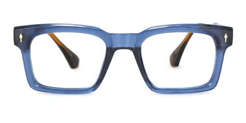 97006 Nelly Rectangle blue glasses