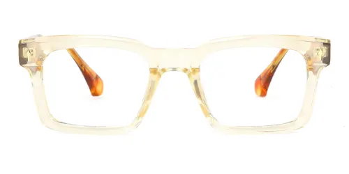 97006 Nelly Rectangle brown glasses