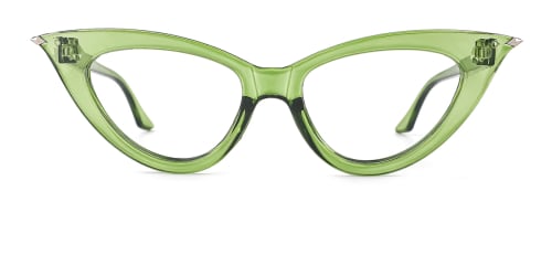 97073 Gemrep Cateye green glasses
