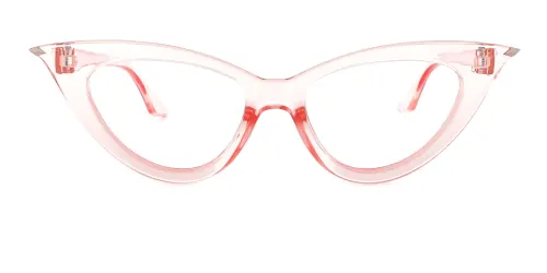 Pink Cateye Classic Unique Custom Engraving Eyeglasses | WhereLight