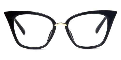 97093-1 Adelia Cateye black glasses