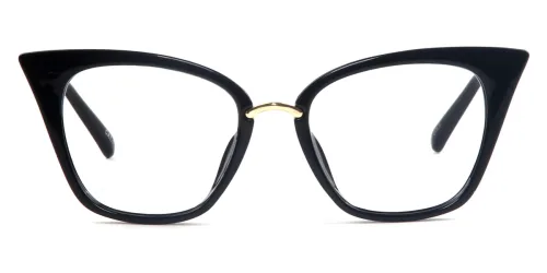 97093-1 Adelia Cateye black glasses