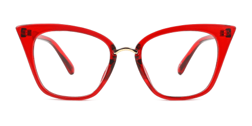 97093 Damaris Cateye red glasses