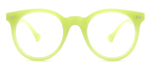 97094 Elvie Oval green glasses