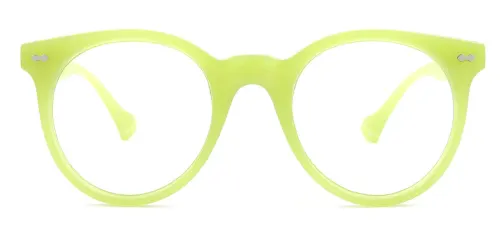 97094 Elvie Round green glasses