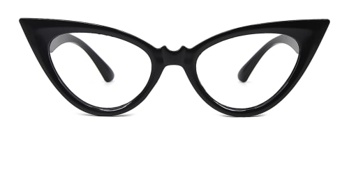 97112 Tallys Cateye black glasses