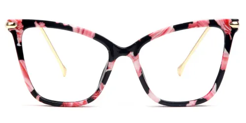 97152 Aldis Cateye floral glasses