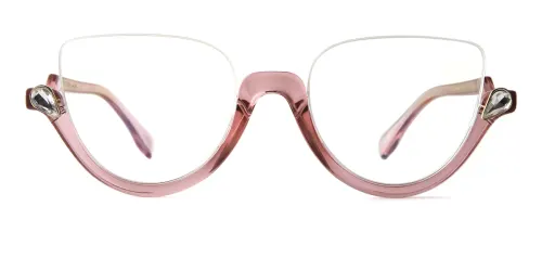 97174 Xenia Cateye pink glasses