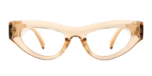 972 Eartha Cateye brown glasses