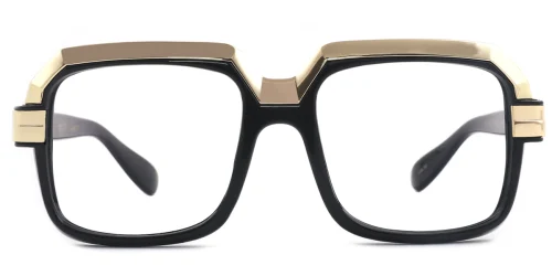 97267 Calista Geometric black glasses