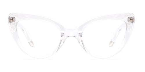 97398 Devorah Cateye clear glasses