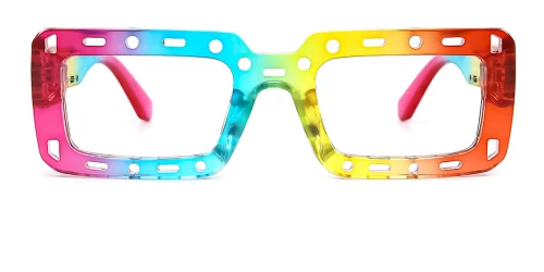975 Staci Rectangle multicolor glasses