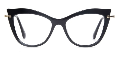 97525 Izabella Cateye black glasses