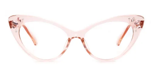 97568 Rogers Cateye pink glasses