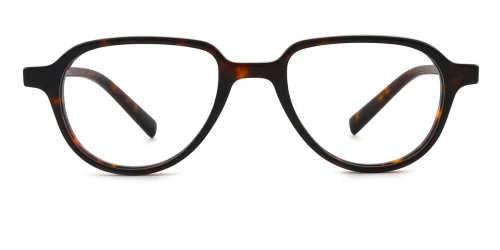 98029 Annaliese Oval tortoiseshell glasses