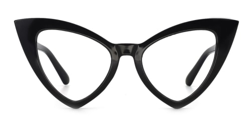 98044 dominic Cateye black glasses