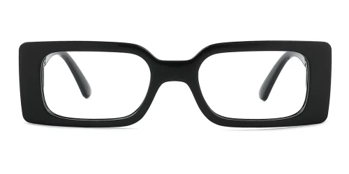 9807 Mathilda Rectangle black glasses