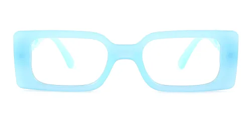 9807 Mathilda Rectangle blue glasses