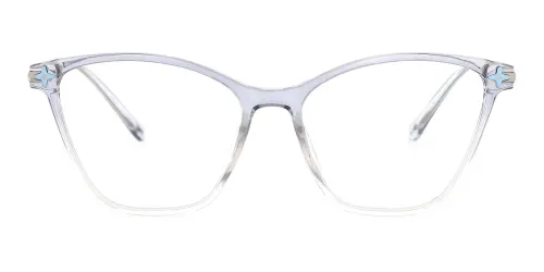 9818 Harrington Cateye blue glasses