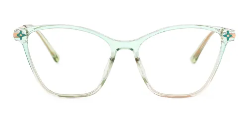 9818 Harrington Cateye green glasses