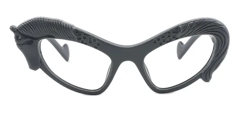 99208 Clementine Cateye grey glasses