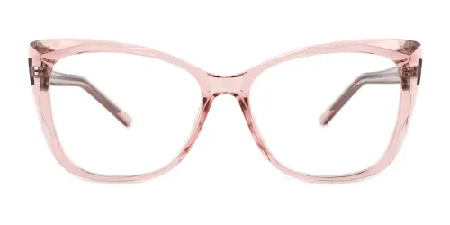 A-2001 Kacie Cateye pink glasses