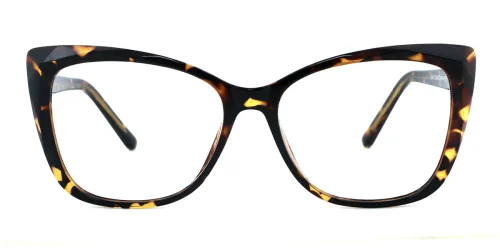 A-2001 Kacie Cateye tortoiseshell glasses
