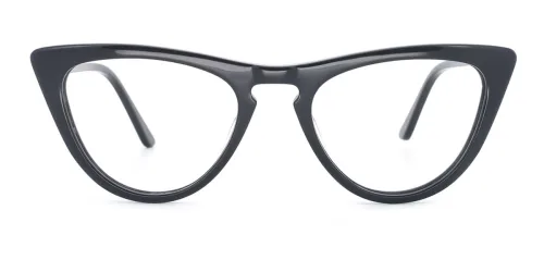 A05 Mary Cateye black glasses