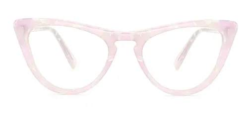 A05 Mary Cateye pink glasses