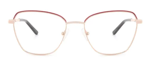 A4008 CassieCatherine Cateye pink glasses