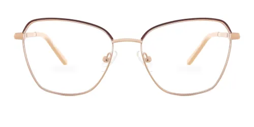 A4008 CassieCatherine Cateye red glasses