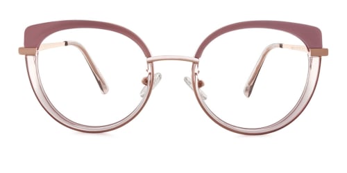 B610 Regan Cateye pink glasses