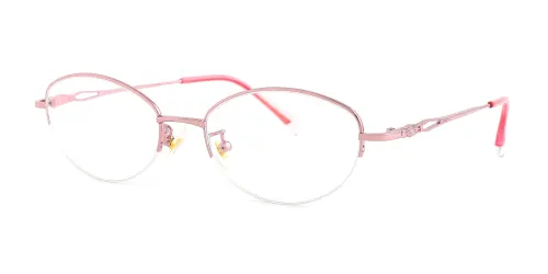 BE007 Pendleton Oval pink glasses