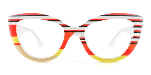 BL6863 Sigrid Cateye multicolor glasses