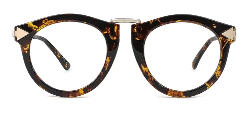 C8013 Juanita Oval floral glasses