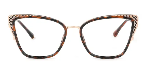 D1525 Donna Cateye tortoiseshell glasses