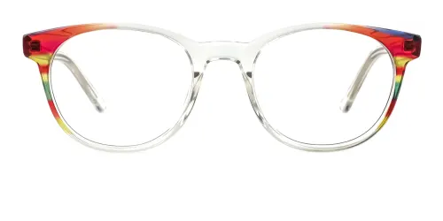 D8082 Casey Oval clear glasses