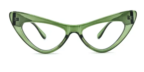 D98066 Charisse Cateye green glasses
