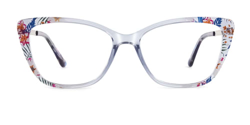 DT019 Frederica Cateye floral glasses