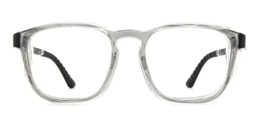 DW18178 Moisture chamber glasses A01 Rectangle grey glasses