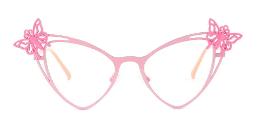 G0089 Russell Cateye pink glasses