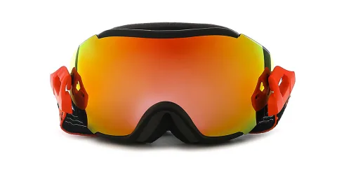 G2 Prescription Ski Goggles G2 Oval orange glasses