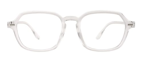 H8066 Hedia Rectangle clear glasses