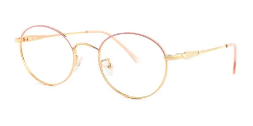 H8910 Barnett Oval pink glasses