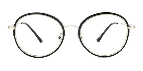 H8927 Salazar Round,Oval black glasses