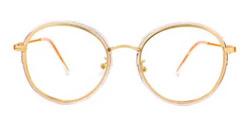 H8927 Salazar Round,Oval orange glasses