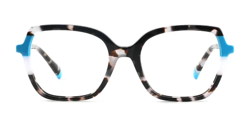 HB2017 Marsha Geometric tortoiseshell glasses