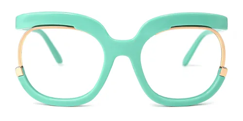 JH9051 Melinda Round,Oval green glasses