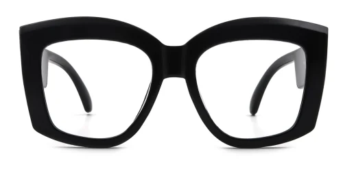 JR61641 Emilio Geometric black glasses