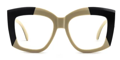 JR61641 Emilio Geometric yellow glasses